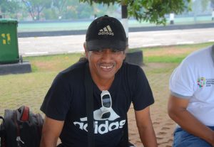 Subagio ketua panitia turnamen sepak bola Inzaghi Cup. FOTO : VIRALSUMSEL.COM