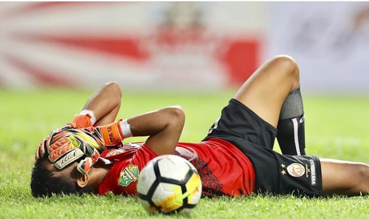 Teja Paku Alam mantan penjaga gawang Sriwijaya FC dikabarkan pindah ke Persib Bandung. FOTO : IG