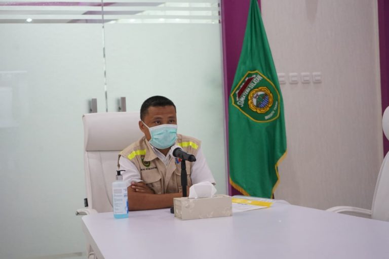 Juru Bicara Gugus Tugas Penanganan dan Pencegahan Covid - 19 Sumsel, Yusri. FOTO : VIRALSUMSEL.COM