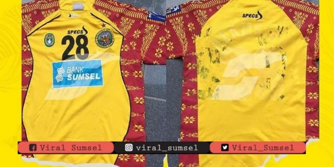 Lelang Jersey LCA Sriwijaya FC Milik Alamsyah Laku Paling Tinggi