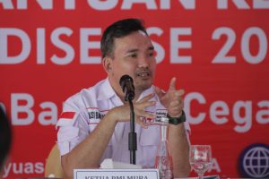 Beni Hernedi Ketua PMI Kabupaten Musi Banyuasin. FOTO : VIRALSUMSEL.COM