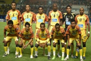 Skuat Sriwijaya FC saat berlaga di Liga Champions Asia. FOTO :VIRALSUMSEL.COM