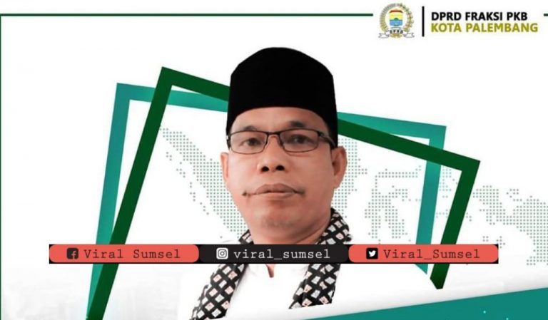 Sutami Ismail Ketua Fraksi PKB DPRD Kota Palembang. FOTO :VIRALSUMSEL.COM