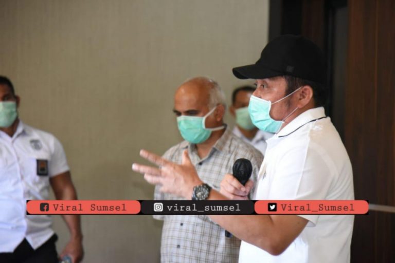 Gubernur Sumsel H Herman Deru minta Rumah Sakit di Sumsel tambah ICU. FOTO : VIRALSUMSEL.COM