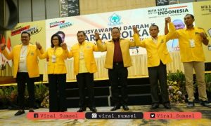 Kepengurusan inti DPD Partai Golkar Sumsel. FOTO : VIRALSUMSEL.COM