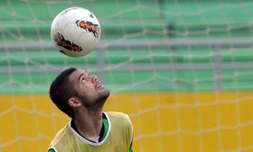 Diego Michiels pemain naturalisasi pertama di Sriwijaya FC. FOTO : NET