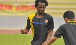 Frank Olivier Ongfiang pemain Sriwijaya FC jebolan Liga Italia. FOTO : GOAL