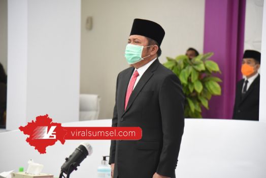 H Herman Deru Gubernur Sumsel. FOTO :VIRALSUMSEL.COM