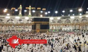 Proses ibadah haji di tanah suci tahun lalu. FOTO :VIRALSUMSEL.COM