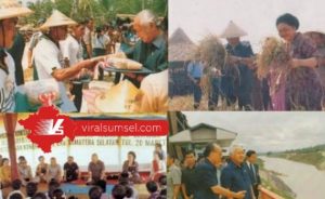 Foto-foto HM Soeharto Presiden RI Kedua saat kunjungan ke Belitang. FOTO : ISTIMEWA