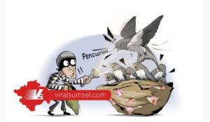 Ilustrasi pencurian sarang burung walet. FOTO :RGOL