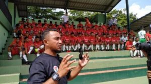 Firman Utina pelatih Timnas Pelajar U-15. FOTO :DETIK