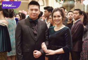 AW Noviadi Mawardi dengan sang isteri Anggi. FOTO :VIRALSUMSEL.COM