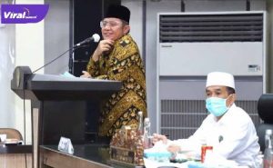 Gubernur Sumsel H Herman Deru dan Ketua IPHI Provinsi Sumsel Dr. H. Akhmad Najib S.H. M. Hum. FOTO : VIRALSUMSEL.COM