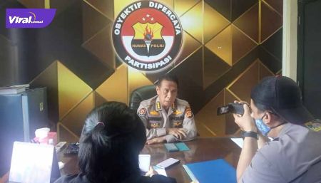 Kabid Humas Polda Sumsel Kombes Pol Supriadi berii keterangan pada wartawan. FOTO : VIRALSUMSEL.COM