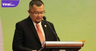 H Hendri Zainuddin Ketua umum KONI Provinsi Sumsel. FOTO : VIRALSUMSEL.COM