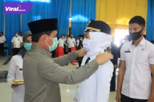 Walikota Lubuklinggau, SN Prana Putra Sohe melantik 157 ANS di lingkungan Pemkot Lubuklinggau. FOTO : VIRALSUMSEL.COM