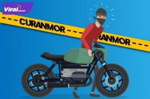 Ilustrasi pencurian sepeda motor.. FOTO : MALANG TIMES