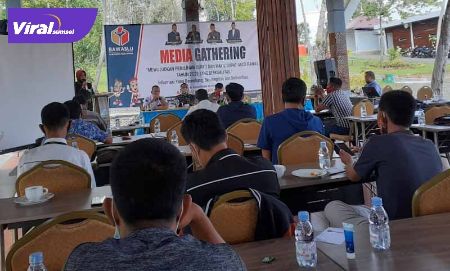 Bawaslu Mura gelar Media Gethering dan Dialog Interaktif terkait Pilkada Mura 2020. FOTO : VIRALSUMSEL.COM