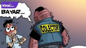 Ilustrasi debt collector. FOTO :ISTIMEWA