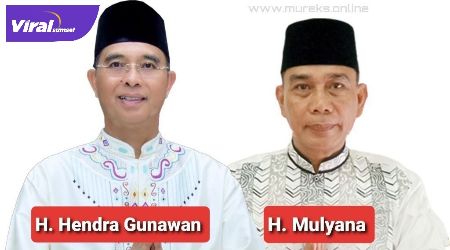 H Hendra Gunawan dan H Mulyana calon Bupati dan Wakil Bupati Musi Rawas. FOTO : ISTIMEWA