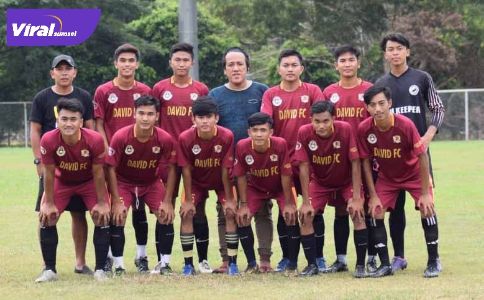 Skuat David FC siap hadapi Sriwijaya FC. FOTO :VIRALSUMSEL.COM