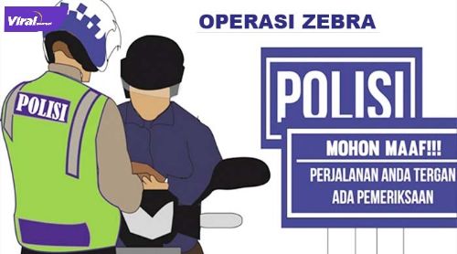 Ilustrasi Operasi Zebra. FOTO : ISTIMEWA