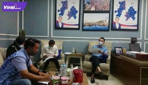 H Muchendi Mahzareki Ishak SE Kepala Bapilu DPD Partai Demokrat Sumsel. FOTO : VIRALSUMSEL.COM