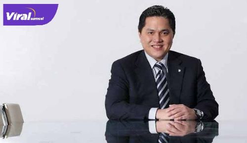 Erick Thohir Menteri BUMN. FOTO :VIRALSUMSEL.COM