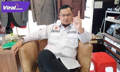 H Hendri Zainuddin Wakil Direktur PT Sriwijaya Optimis Mandiri. FOTO :VIRALSUMSEL.COM