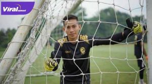 Penjaga gawang Sriwijaya FC Haris Rotinsulu. FOTO : VIRALSUMSEL.COM
