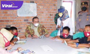 Bupati Muba Dr Dodi Reza Alex Noerdin Lic Econ MBA dalam kesempatan Kunker ke Sanga Desa. FOTO : VIRALSUMSEL.COM