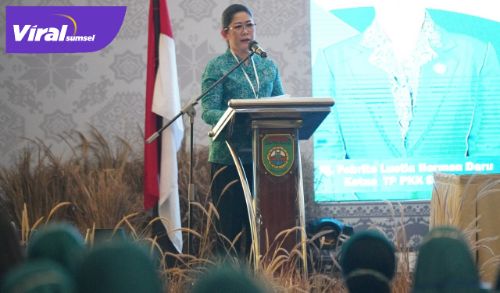 Ketua Dekranasda Sumsel Feby Deru. FOTO : VIRALSUMSEL.COM