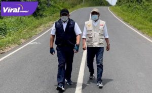 Gubernur Sumsel H Herman Deru bersama Bupati Lahat Cik Ujang. FOTO : VIRALSUMSEL.COM