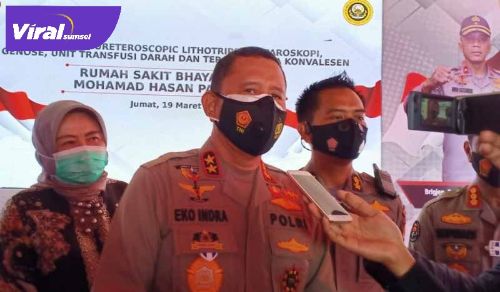 Kapolda Sumsel, Irjen Pol Prof Dr Eko Indra Heri S MM . FOTO : VIRALSUMSEL.COM
