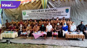Reses Anggota DPRD Provinsi Sumsel Dapil Sumsel III Kabupaten OKI-OI di Tanjung Lubuk. FOTO : VIRALSUMSEL.COM
