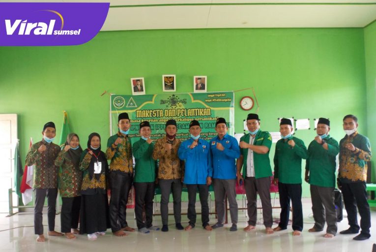 IPNU PAC Kecamatan Rambutan dan IPPNU PAC Kecamatan Rambutan melaksanakan Makesta sekaligus melakukan Pelantikan Anggota. FOTO : VIRALSUMSEL.COM