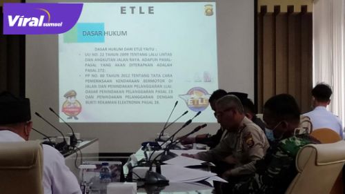 Rapat rutin Forum LLAJ Kabupaten Muba dalam Rangka pembahasan penindakan ODOL dan deklarasi serta pembahasan tilang elektronik. FOTO : VIRALSUMSEL.COM