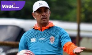 Nil Maizar pelatih kepala Sriwijaya FC. FOTO : VIRALSUMSEL.COM