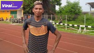 Valentino Telaubun wing back Sriwijaya FC. FOTO : VIRALSUMSEL.COM