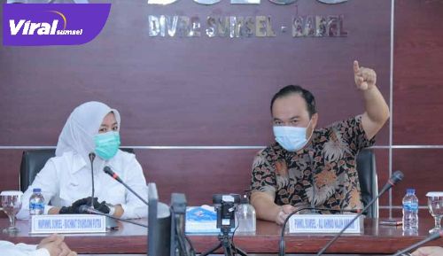 Wakil Walikota Palembang Fitrianti Agustinda kunjungi ke Perum Bulog Divisi Regional Sumsel dan Babel, Jumat, (9/4/2021).FOTO : VIRALSUMSEL.COM Wakil Walikota Palembang Fitrianti Agustinda kunjungi ke Perum Bulog Divisi Regional Sumsel dan Babel, Jumat, (9/4/2021).FOTO : VIRALSUMSEL.COM