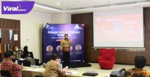 Bupati Banyuasin, H. Askolani, SH., MH memaparkan visi dari program penanggulangan Covid 19, (9/3/2021). FOTO : VIRALSUMSEL.COM