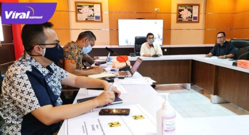 Suasana kunjungan Anggota Dewan Perwakilan Rakyat Republik Indonesia (DPR RI), Ir.H. Ishak Mekki, MM ke Balai Prasarana Permukiman Wilayah Sumsel. FOTO : VIRALSUMSEL.COM