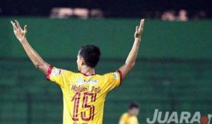 Maldini Pali saat berseragam Sriwijaya FC. FOTO : NET