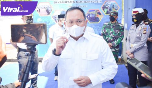 H Dodi Reza Alex Bupati Musi Banyuasin. FOTO : VIRALSUMSEL.COM