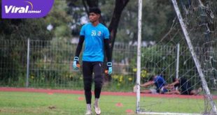 Rudi Nurdin Rajak penjaga gawang Sriwijaya FC. FOTO : MO SFC