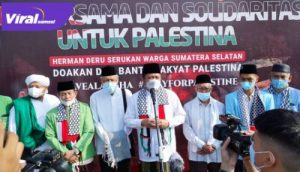 Gubernur Sumsel H Herman Deru beri keterangan pada awak media. Foto : viralsumsel.com