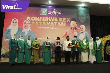 Konferwil ke-7 Fatayat NU Sumsel. Foto : viralsumsel.com