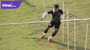 Iman Bagus Kurnia pemain sayap Sriwijaya FC. Foto : SFC for viralsumsel.com