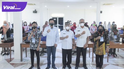 Sekda Muba Apriyadi buka pelatihan kewirausahaan angkatan II di Kabupaten Muba Tahun 2021. Foto : viralsumsel.com/devi Sekda Muba Apriyadi buka pelatihan kewirausahaan angkatan II di Kabupaten Muba Tahun 2021. Foto : viralsumsel.com/devi